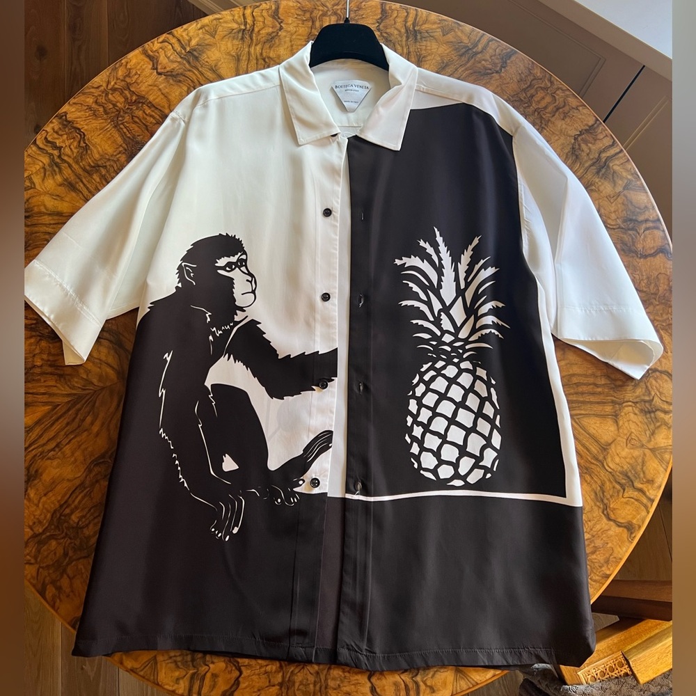 Bottega Veneta SS20 monkey shirt